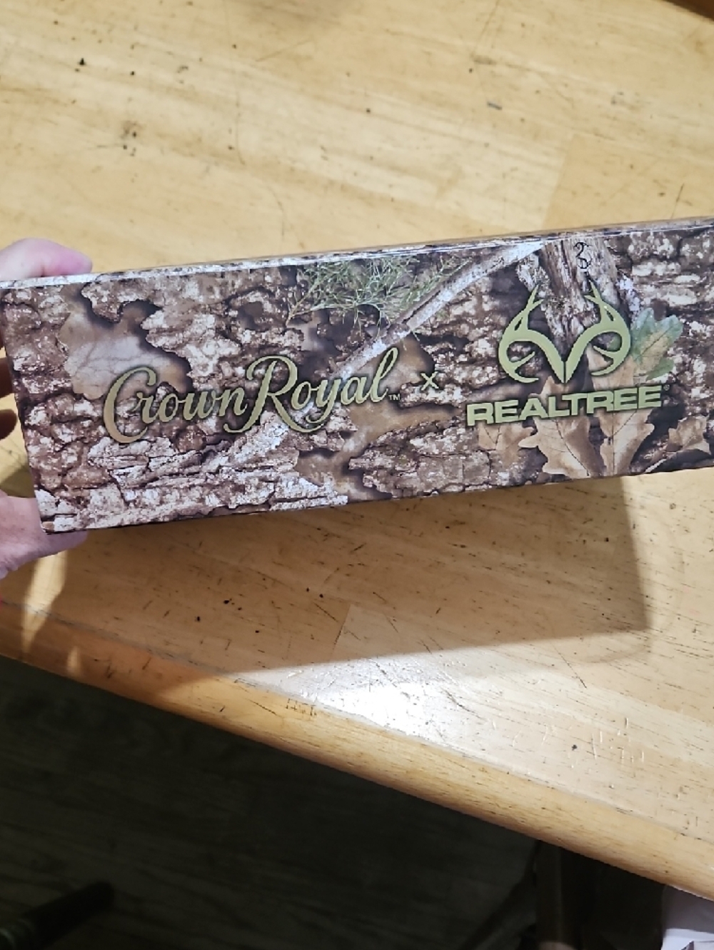 Crown Royal Real Tree Camouflage Drawstring  - Brown & Orange - Picture 7 of 7
